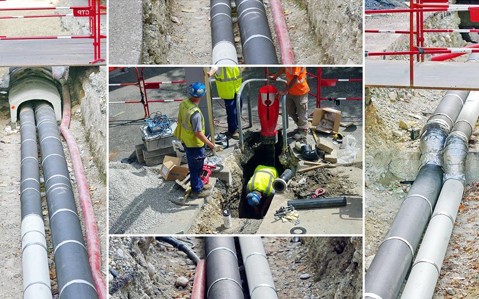 déboucher grosse canalisation Marines
