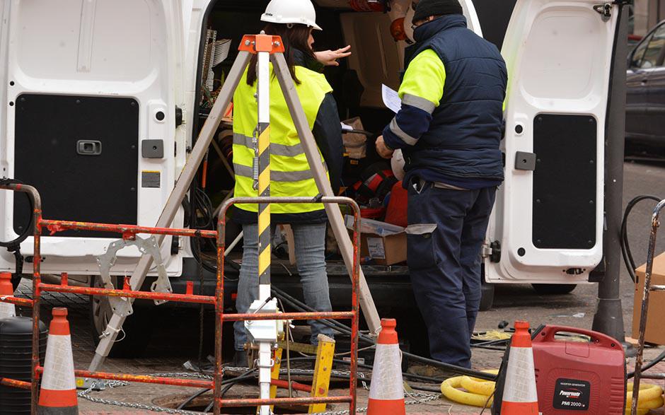 déboucher grosse canalisation Marines